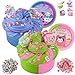 LAWOHO 2X120ml Butter Slime Kit Includes TwoToned Butter Slime with 6 Packs AddIns Slime for Kids Party Favors Dessert Butter Slime Kit for Girls Boys Birthday Halloween Christmas Easter Gifts - Image 2