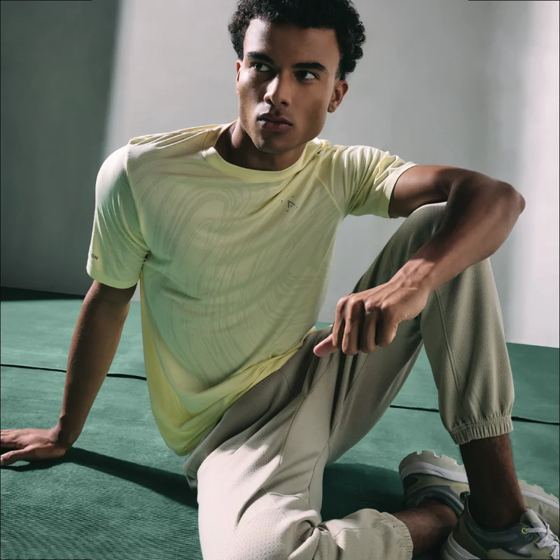 ADOT by Splash Jacquard Crew Neck T-shirt