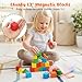 LovesTown 28PCS 13 Inch Large Magnetic Blocks for Toddlers Ages 36 Magnet Building Cubes Montessori STEM Preschool Toys for Boys Girls Sensory Learning Gift for Birthdays Holidays - Image 4