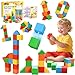 LovesTown 28PCS 13 Inch Large Magnetic Blocks for Toddlers Ages 36 Magnet Building Cubes Montessori STEM Preschool Toys for Boys Girls Sensory Learning Gift for Birthdays Holidays - Image 2