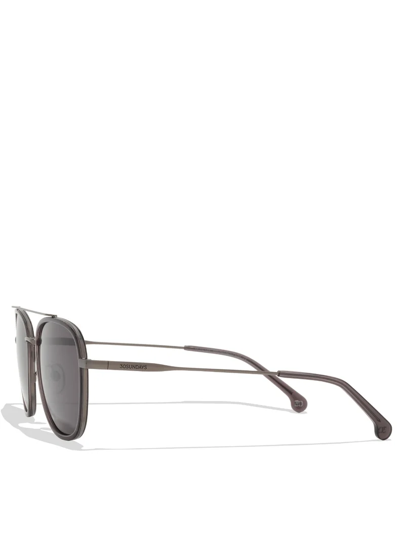 30Sundays 30Sundays SQUARED AWAY - Aviator - Full Rim - Sunglasses