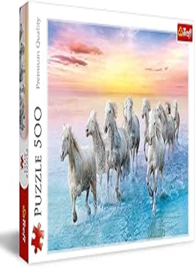 Trefl Toys Galloping White Horses Puzzles - 500 