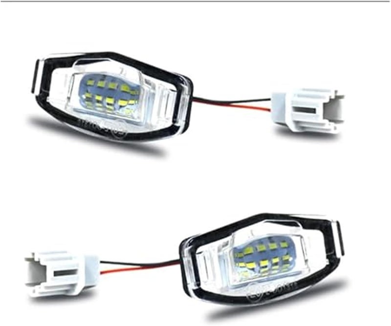 Wivplex Xenon White License Plate Light for Civic, Accord, Odyssey - Image 1