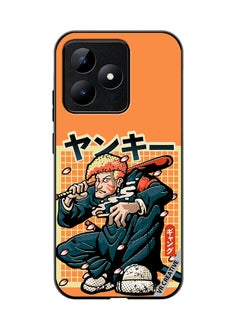 Protective Case Cover For Realme C53 Japanese Yankee Design Multicolour
