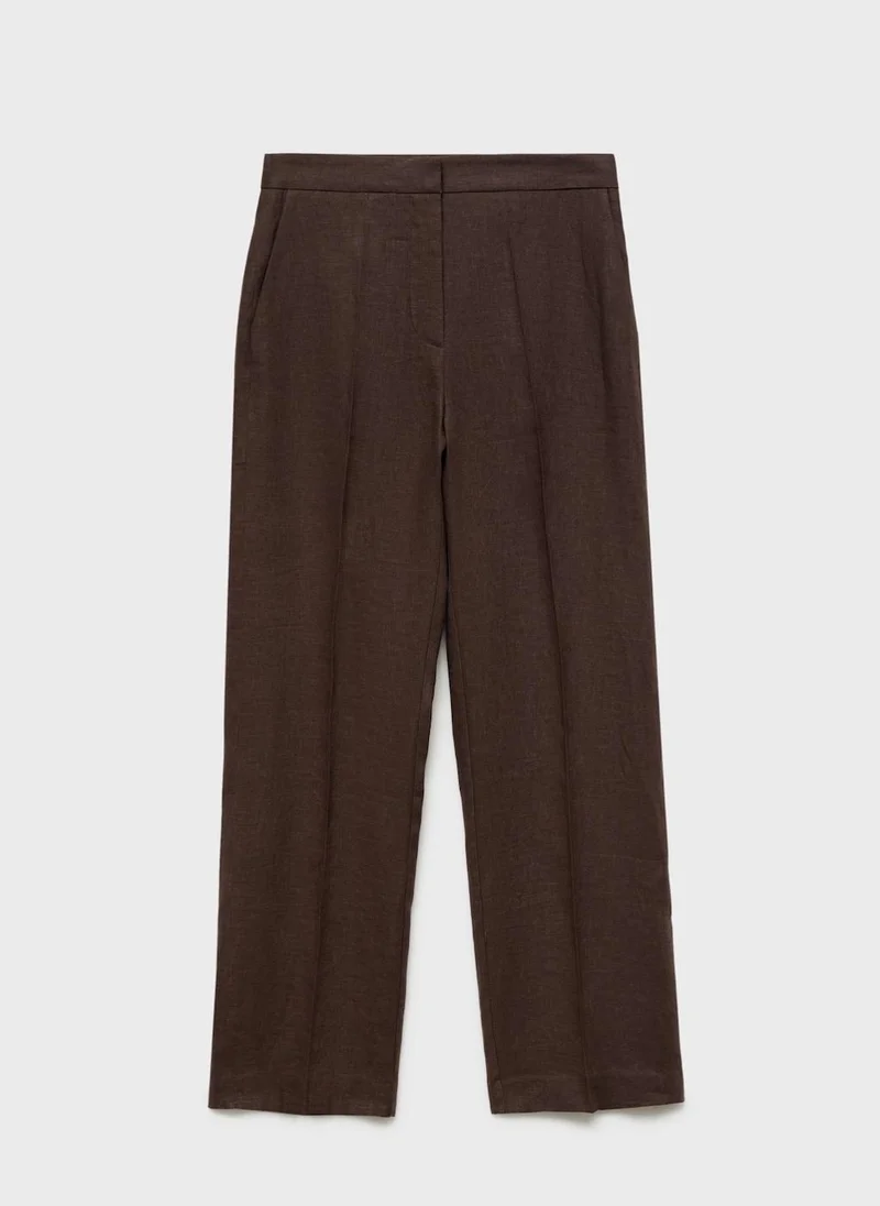 MANGO Essential Regular Fit Pants