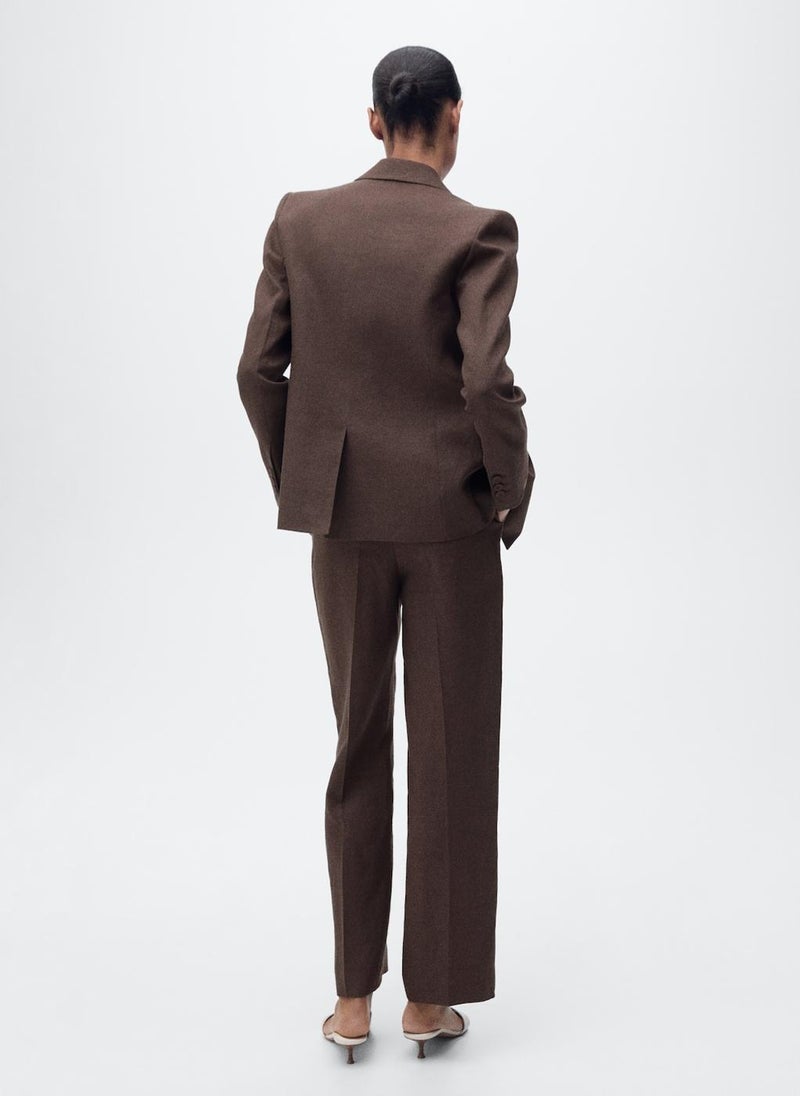 MANGO Essential Regular Fit Pants  - Image 2