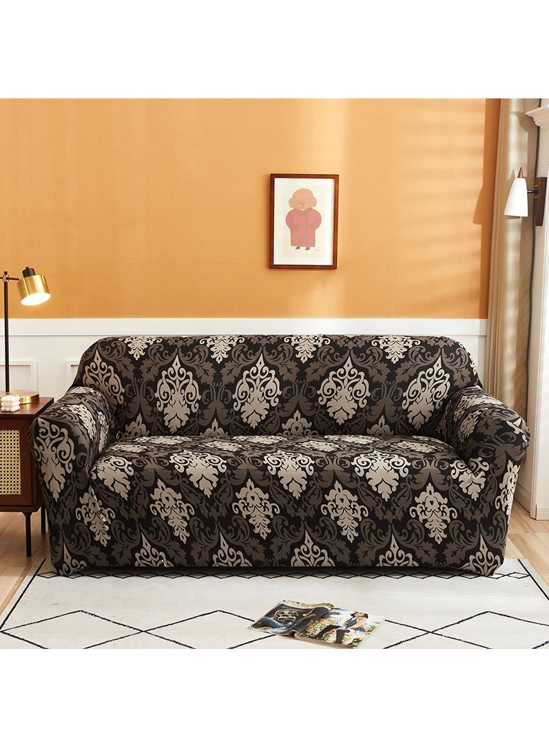 GOLDEN MILLION Stretch Sofa Slipcovers Non-slip Armchair Couch Cover With Elastic Straps Furniture Frotector Washable Anti-Skid - Image 1
