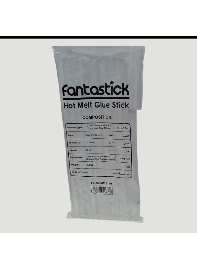 Fantastick Transparent Hot Melt Glue Sticks for Big Glue Gun, 500 Gram - Image 3