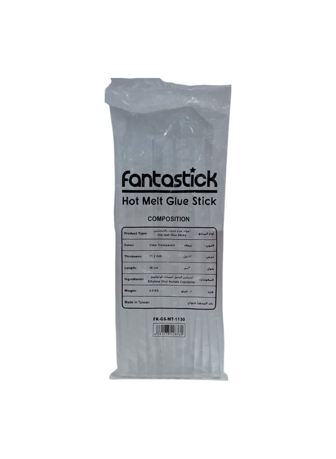 Fantastick Transparent Hot Melt Glue Sticks for Big Glue Gun, 500 Gram - Image 4