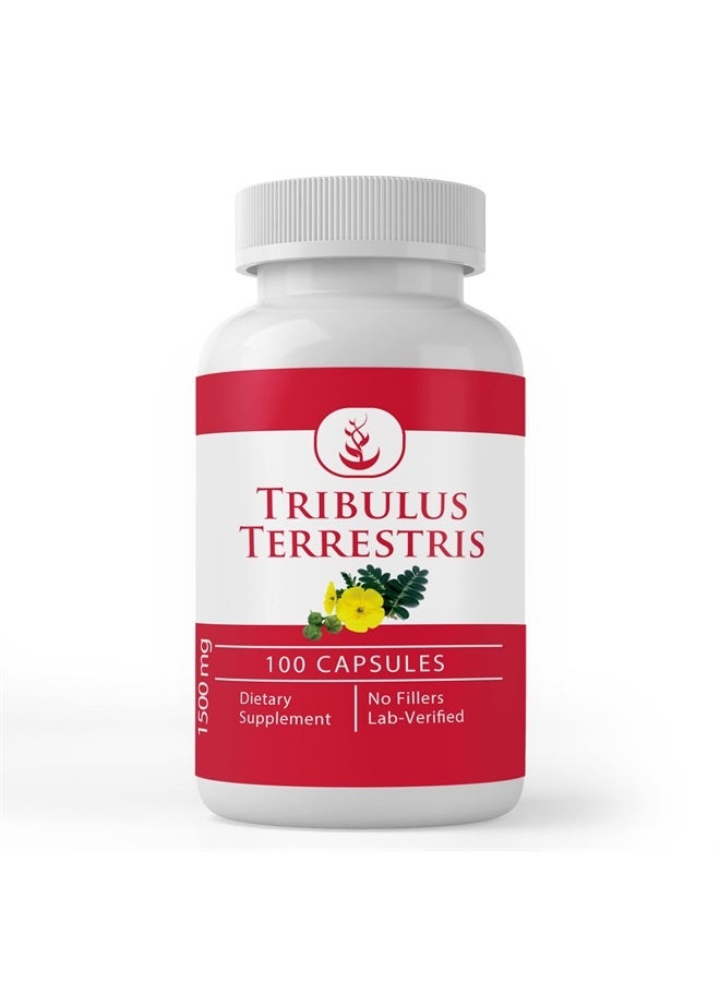 PURE ORIGINAL INGREDIENTS Tribulus Terrestris (100 Capsules) Always Pure, No Additives Or Fillers, Lab Verified - Image 1