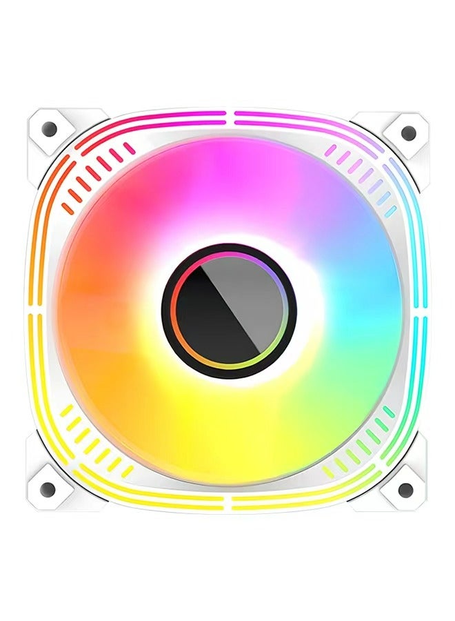 ARGB CPU Fan ｗith 24 LED Light Beads, High Wind Volume, Low Noise, Suitable for Gamers - Image 1