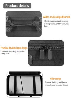 Yolu Hard Shell Carry Case Travel Bag for PS5, Shockproof Protective Storage Bag for PS5 Disk Digital Edition, Headset, Base and Game Accessories  - Image 5