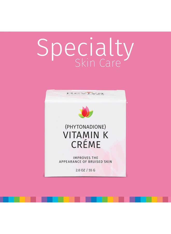 Reviva Labs REVIVA LABS - Vitamin K Crème (2.oz)  - Image 3