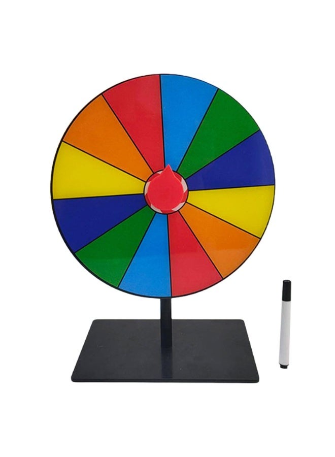 Portable Dry Erase Spinning Prize Wheel Slots Tabletop Game for Classroom Activities Parties and Carnivals Reusable and Fun - Image 5