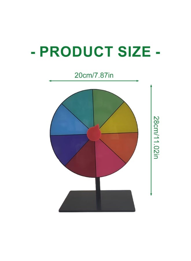 Portable Dry Erase Spinning Prize Wheel Slots Tabletop Game for Classroom Activities Parties and Carnivals Reusable and Fun - Image 4