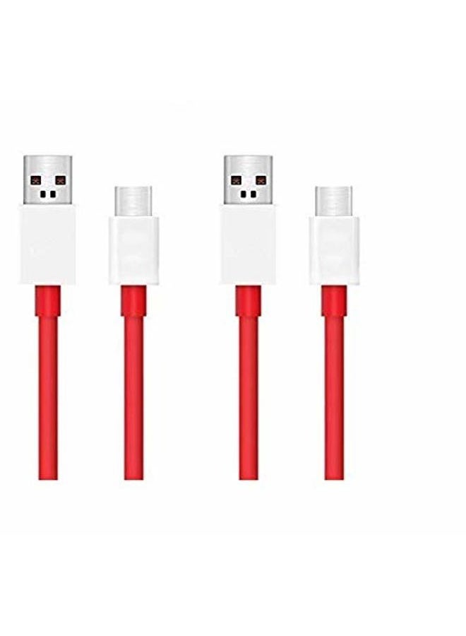 WVOZWWO for OnePlus Cable 8T/3/3t/5/5t/6/6t/7/7t Pro Cable 3.3 Feet Data Cable Warp Dash Charge Cable for One Plus 3 3t 5 5t 6 8T Charging [Compact Trangle-Free] (Oneplus 3/3T/5/5T/6/7/8T) (2 Packs) - Image 1