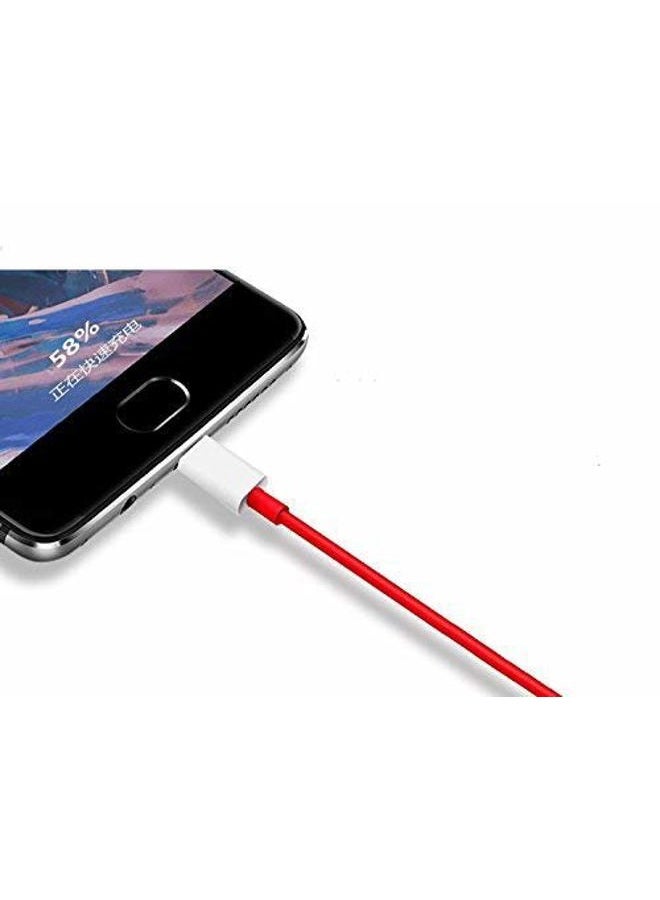 WVOZWWO for OnePlus Cable 8T/3/3t/5/5t/6/6t/7/7t Pro Cable 3.3 Feet Data Cable Warp Dash Charge Cable for One Plus 3 3t 5 5t 6 8T Charging [Compact Trangle-Free] (Oneplus 3/3T/5/5T/6/7/8T) (2 Packs) - Image 3