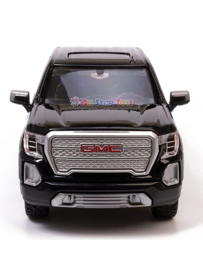 MOTORMAX موديل سيارة ميني 1/27 من موتور ماكس 79362BK جي إم سي سييرا 1500 دينالي (2019، أسود) - Image 4