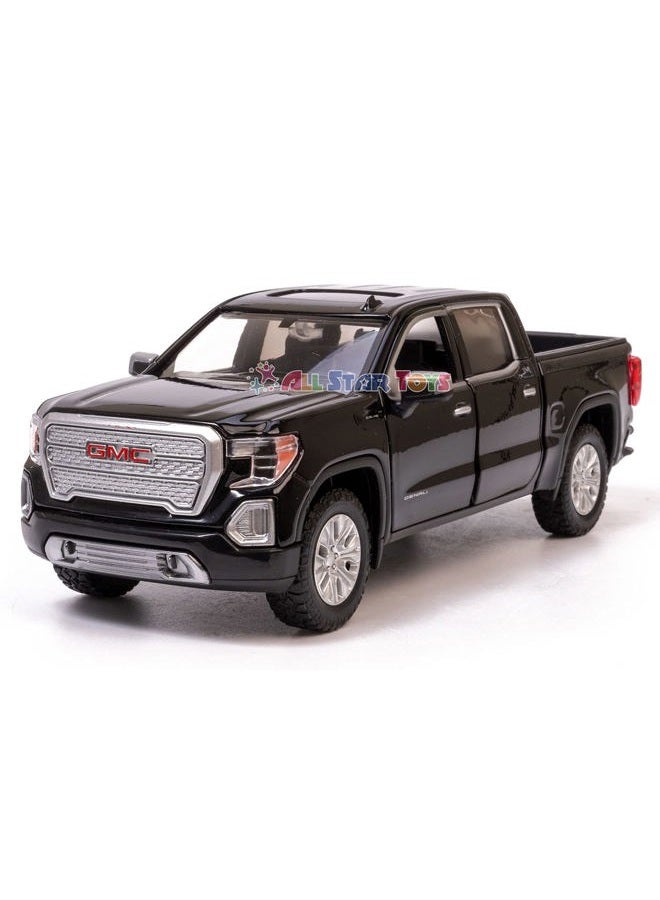 MOTORMAX موديل سيارة ميني 1/27 من موتور ماكس 79362BK جي إم سي سييرا 1500 دينالي (2019، أسود) - Image 2