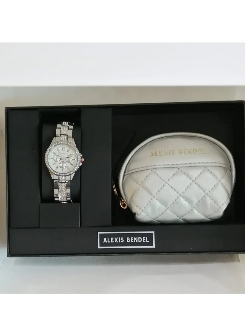 Alexis Bendel Alexis Bendel Women's Watch with Wallet Set  Silver Steel A0969S-42-B28