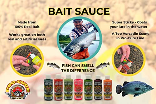 PROcure Pro-Cure Kokanee Bait Sauce, 4 Ounce, Red - Image 2