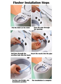 ZCM-HAPPY Hemorrhoid sitz bath, postpartum care sitz bath, medicated bath  - Image 2