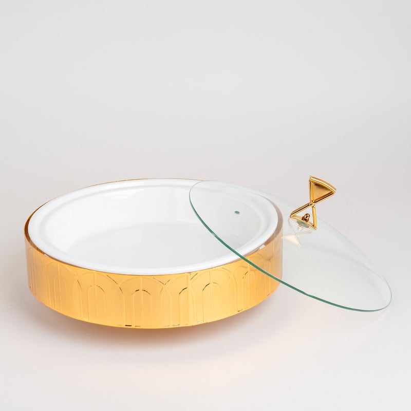 لا ميسا طبق تقديم دائري 2 لتر - Image 3