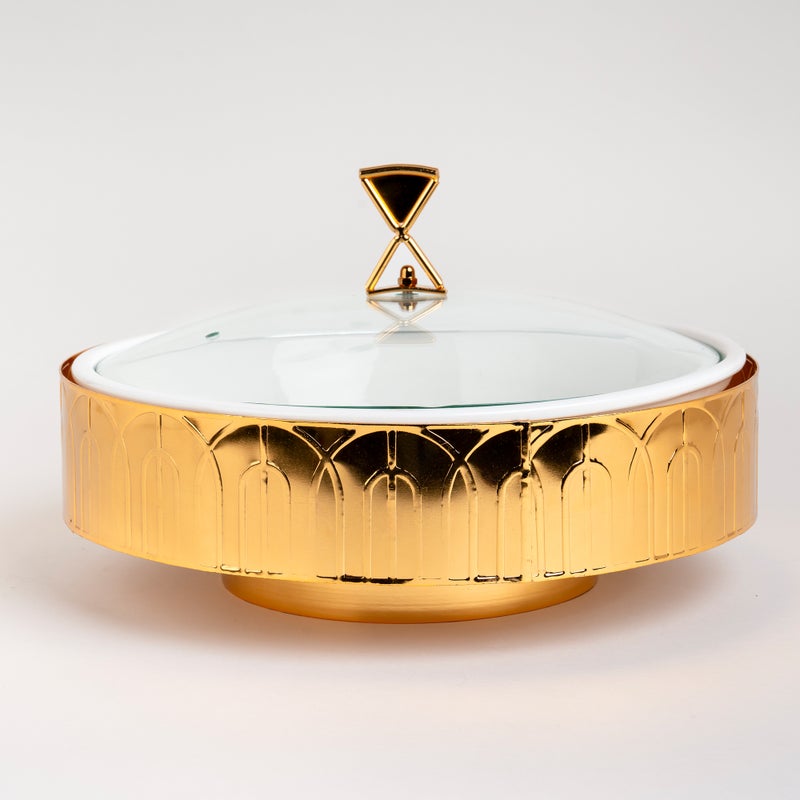 لا ميسا طبق تقديم دائري 2 لتر - Image 1