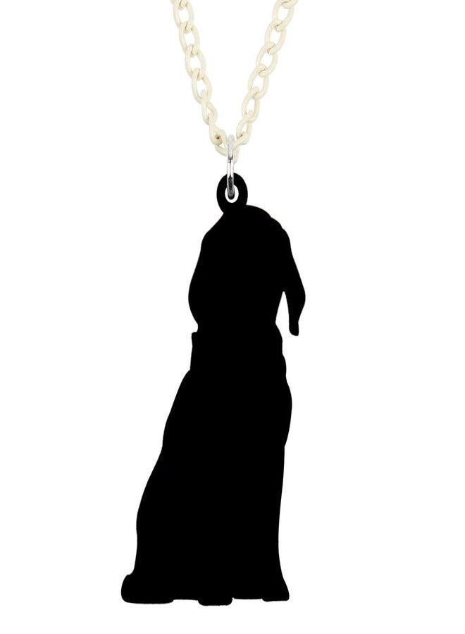 NEWEI Acrylic Sitting Beagle Dog Necklace Chain Pendants Choker Trendy Animal Pet Charm Jewelry for Women Gifts - Image 5