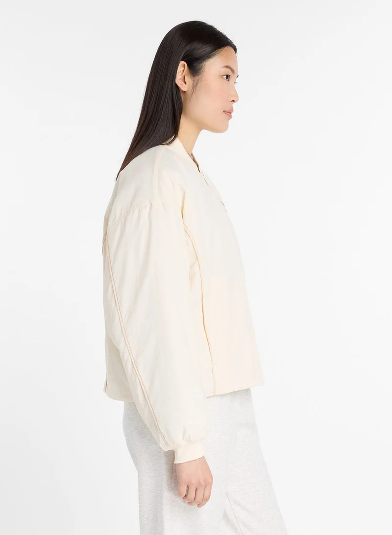 New Balance Linear Heritage Woven Bomber Jacket