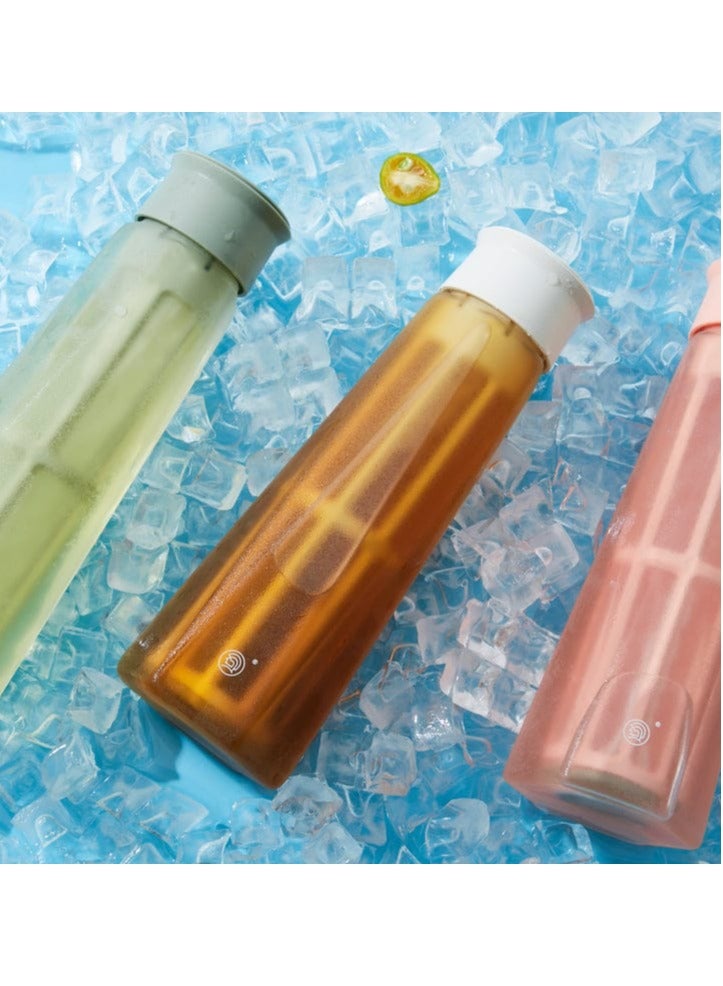 زيروهيرو زجاجة ماكينة صنع القهوة الباردة من زيرو هيرو فانجينج - بريزما 650 مل، متعددة الاستخدامات + فرشاة + فرشاة - زجاجة بوروسيليكات وزجاج ريزستنت للاستخدام - Image 4