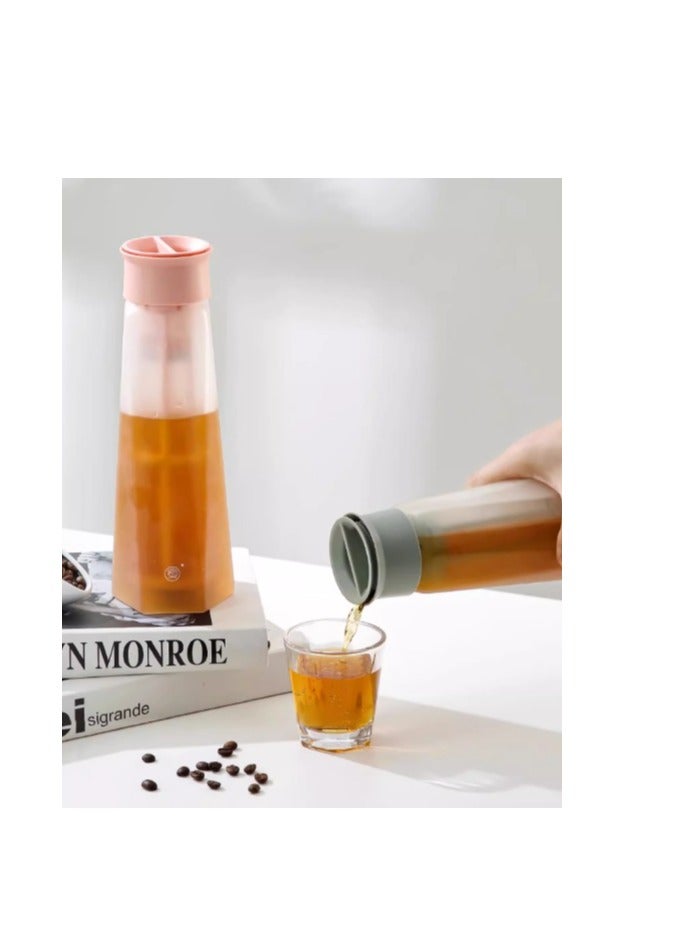 زيروهيرو زجاجة ماكينة صنع القهوة الباردة من زيرو هيرو فانجينج - بريزما 650 مل، متعددة الاستخدامات + فرشاة + فرشاة - زجاجة بوروسيليكات وزجاج ريزستنت للاستخدام - Image 5