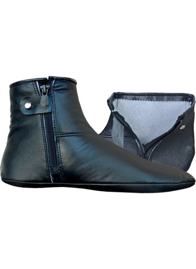 Berat Hac Berat Hajj Socks. Goat Leather Winter Socks. Fleece Lined Inside Zippered Socks. Size 44
