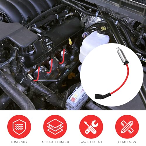 Ozikutech 8-Pack Spark Plug Wires Set Compatible with Chevy Silverado Tahoe Suburban Avalanche GMC Sierra Yukon Cadillac Escalade, Fit for 4.8 5.3 6.0 6.2 GM LS V8, Replace OEM# 9748HH 9748GG 19431551 - Image 4