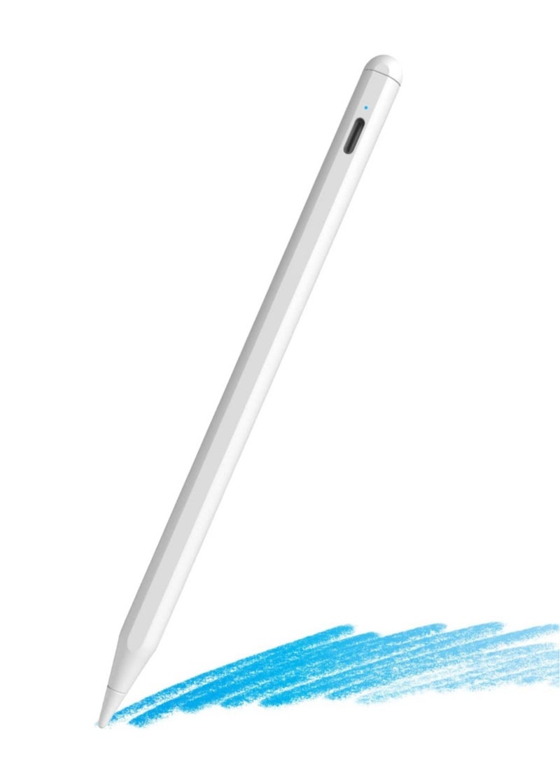 "iPad Stylus Pen with Palm Rejection – Compatible with iPad 10th/9th/8th/7th/6th Gen, iPad Pro 11/12.9, iPad Mini 5th/6th, iPad Air 3rd/4th/5th Gen" - Image 1