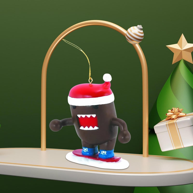 Domo Dark Horse Deluxe Domo Snowboarding Ornament - Image 2