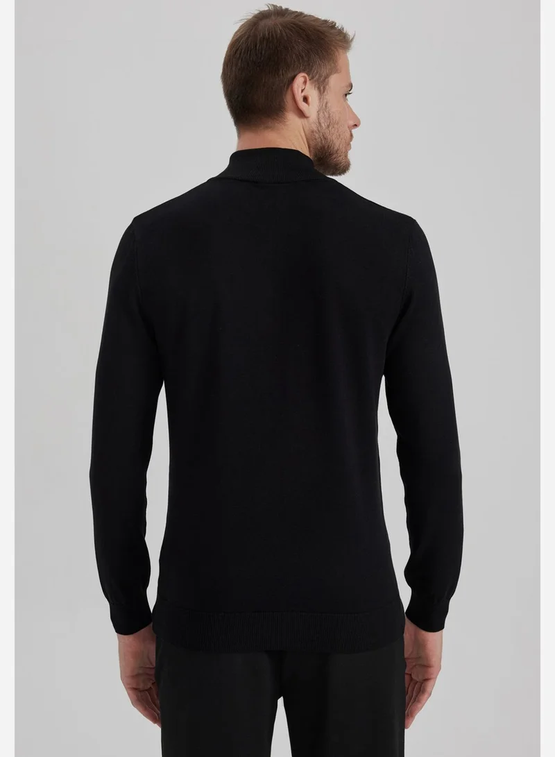 DeFacto Half Zippered Sweater