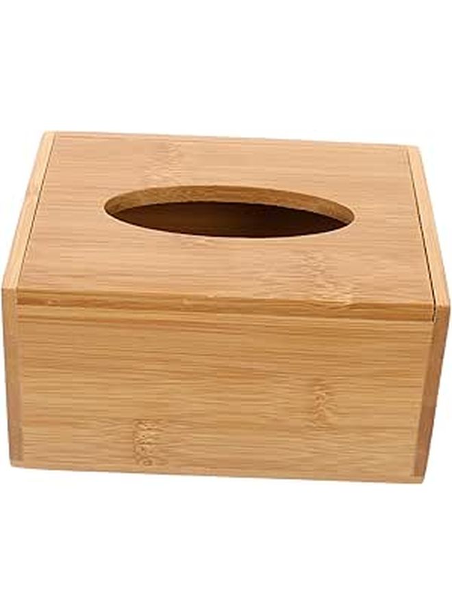 غطاء أنيق لعلبة المناديل المستطيلة للمكتب، الحمام، غرفة النوم، منظم مناديل بسيط - Image 1