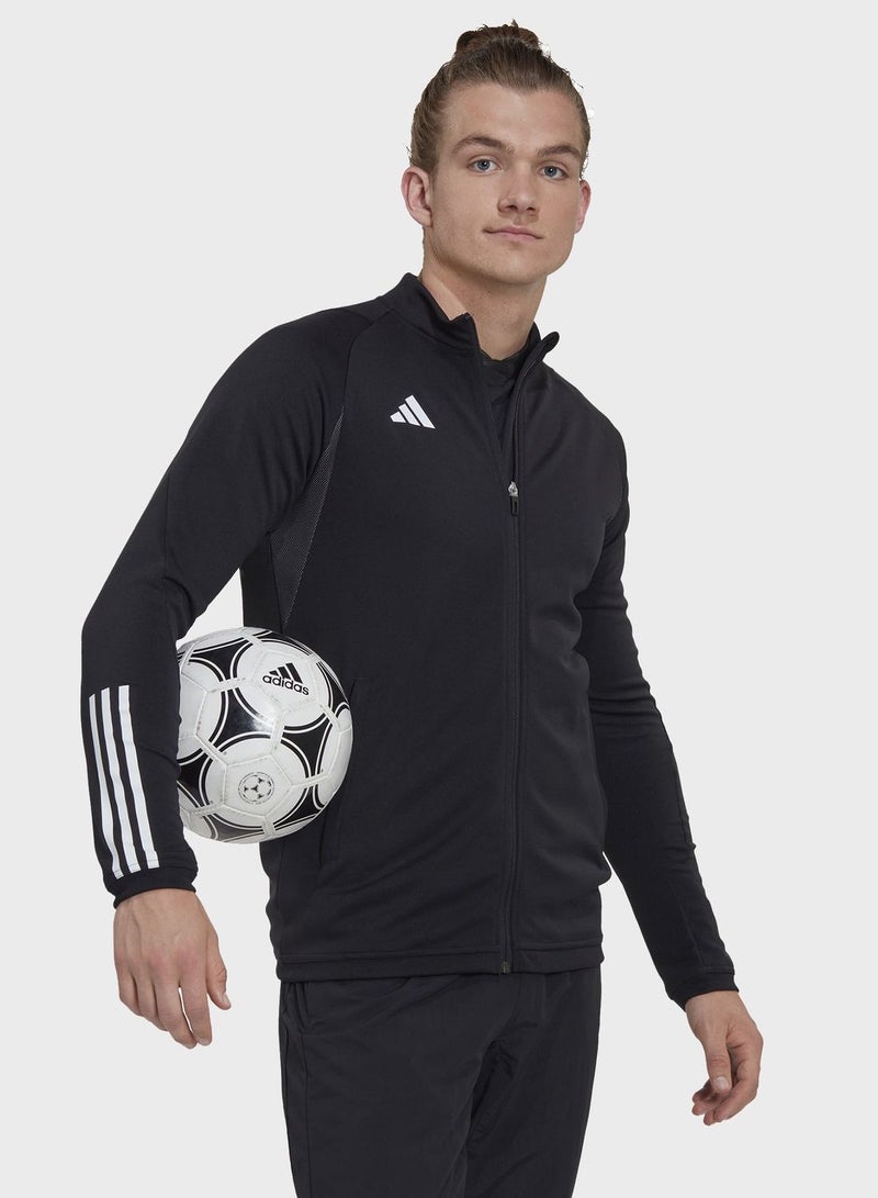 Adidas TIRO23 C TR JKT     BLACK - Image 4