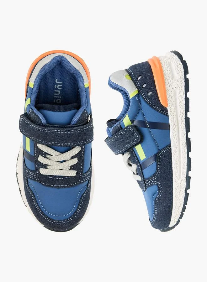 JUNIORS Boys Hook & Loop Ankle Sneakers