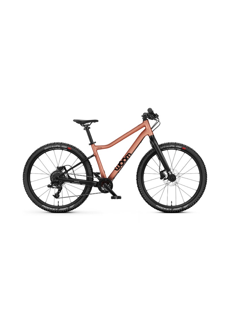 Woom OFF 5 Kids Mountain Bike|24-inch Wheels|Lightweight Aluminum Junior Bicycle|Disc Brakes|Youth Trail MTB|Terra Coppa - Image 1