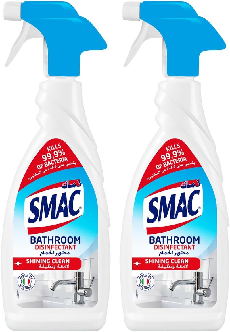 Smac Express Bathroom Disinfectant Spray (650ml x 2) - Image 1