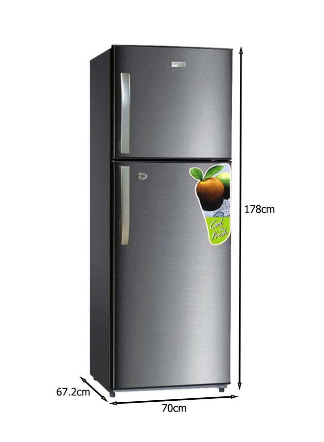 SUPER GENERAL Double Door Refrigerator 130 W SGR510I Grey - Image 2