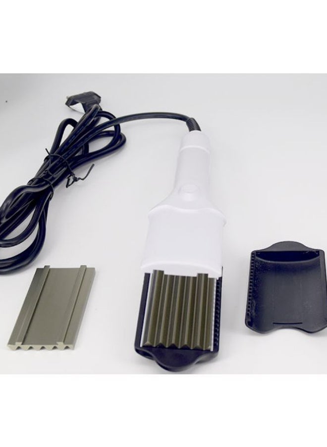 NIBEMINENT Professional Curler Splint White/Black/Silver 29cm - Image 2