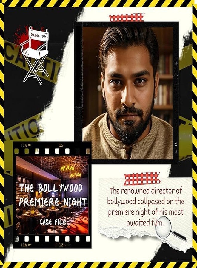Forensic Files BE A Detective, Solve A Realistic CASE - The Bollywood Premiere Night | Unsolved Case Files | Crime Story Puzzle Game | Brain Games for Boys | Mystery Game - Image 2
