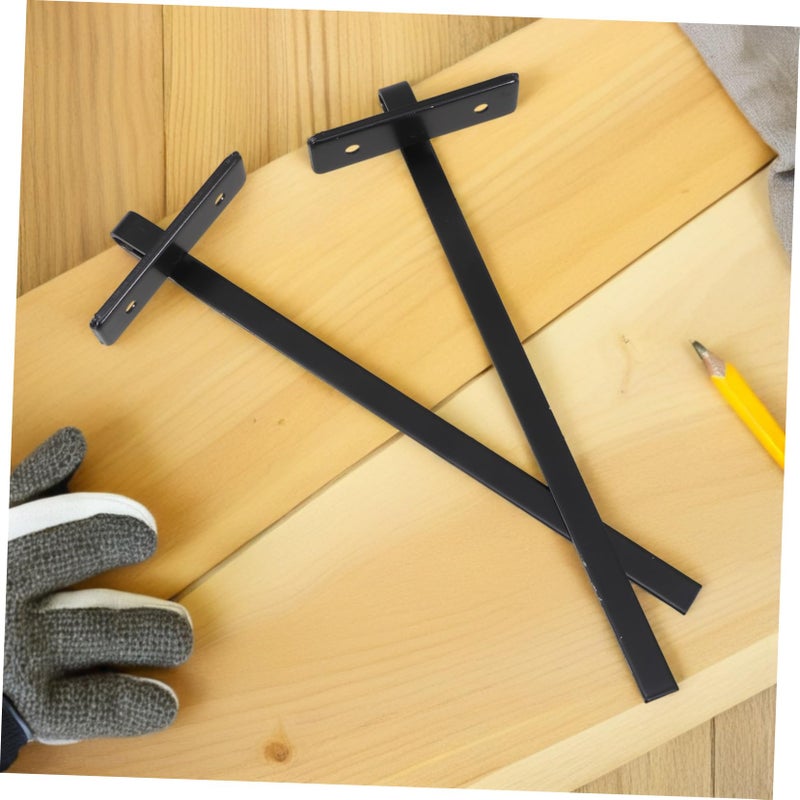 2PCS Adjustable Circular Saw Fence Heavy Duty Metal Edge Guide for Woodworking Precision Cuts - Image 5