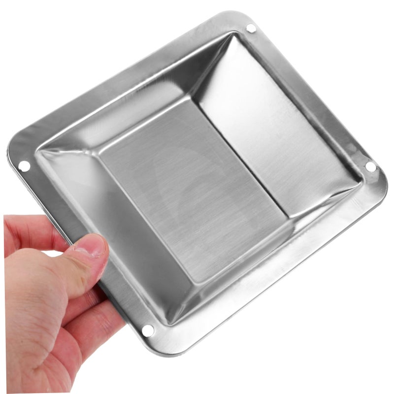 2 Pack Outdoor Square Ashtray With Inner Bucket For Patio Garden Easy Maintenance Waste Sorting - Image 3