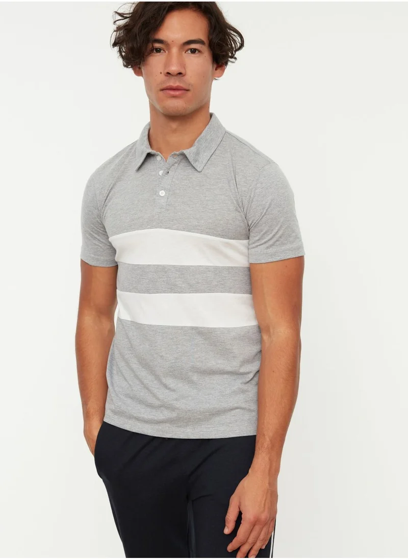 trendyol Color Block Polo