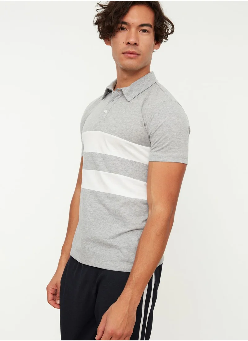 trendyol Color Block Polo