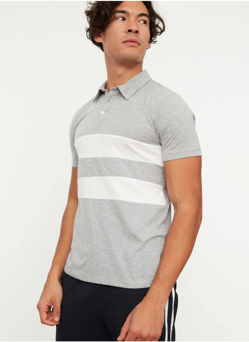 trendyol Color Block Polo